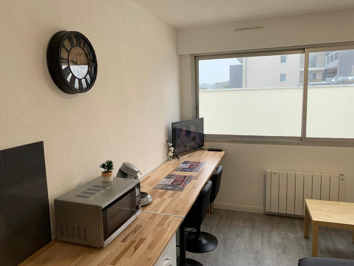 Studio Entierement Renove Avec Parking Gratuit Saint-Nazaire  Ngoại thất bức ảnh